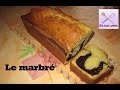 Recette du cake marbr vanille et chocolat  facile  faire