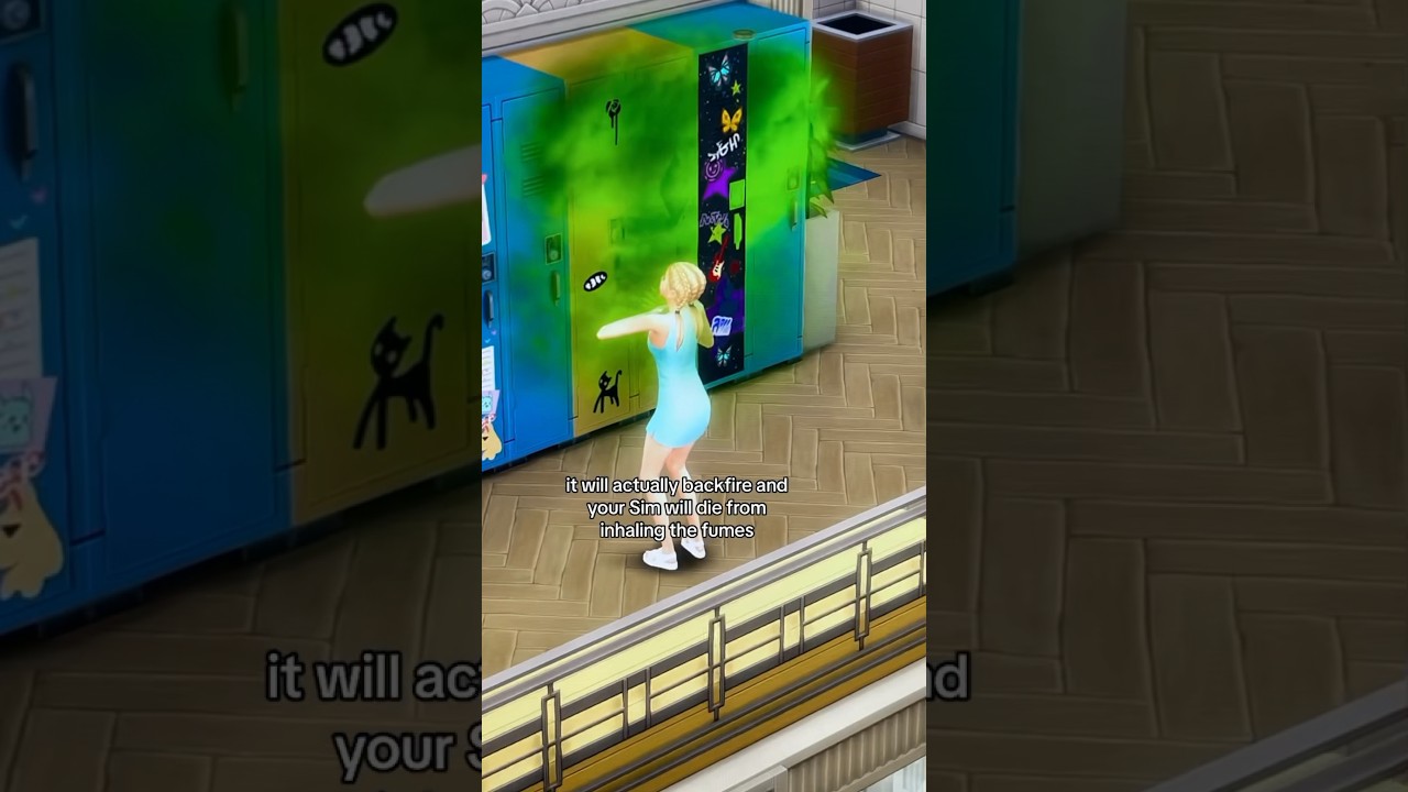 Death by STINK BOMBS in the Sims?!