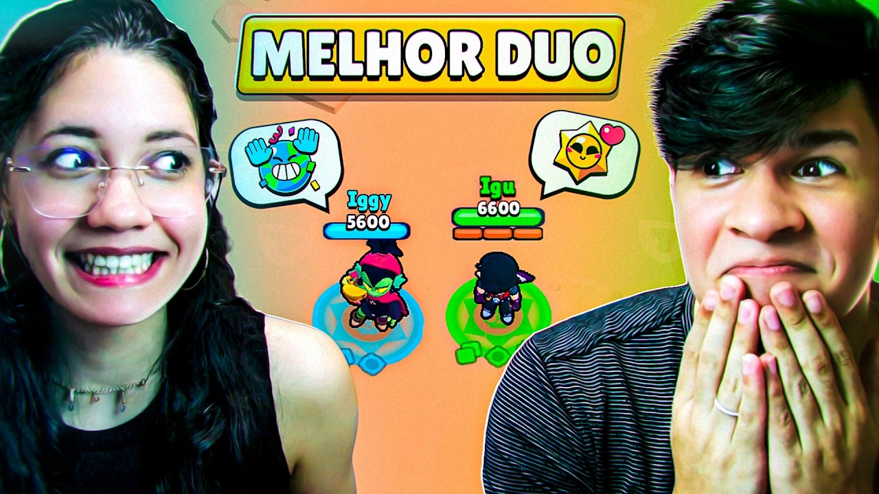 JOGUEI BRAWL com MINHA IRMÃ!