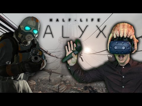 Wie läuft Half-Life: Alyx auf der HTC Vive (Pro)? Der Test mit Vive Controllern!