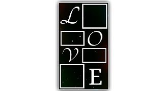 Template Video Background Full Screen | light Effect | Kinemaster Template Black Screen Status screenshot 1