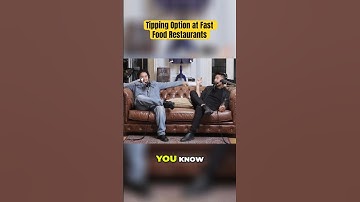 Food for thought 🎙️ Do you tip at Fast Food Chains? #podcast #restaurants #tipping #tippingculture