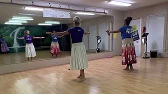 Kumulani 1st Hula Practice “Forever”  Better View