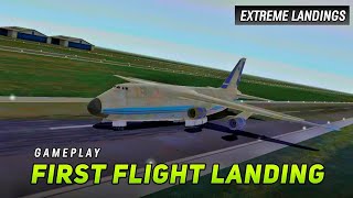 First Flight Landing in Extreme Landings Mobile Game - Perfect Touchdown! screenshot 3