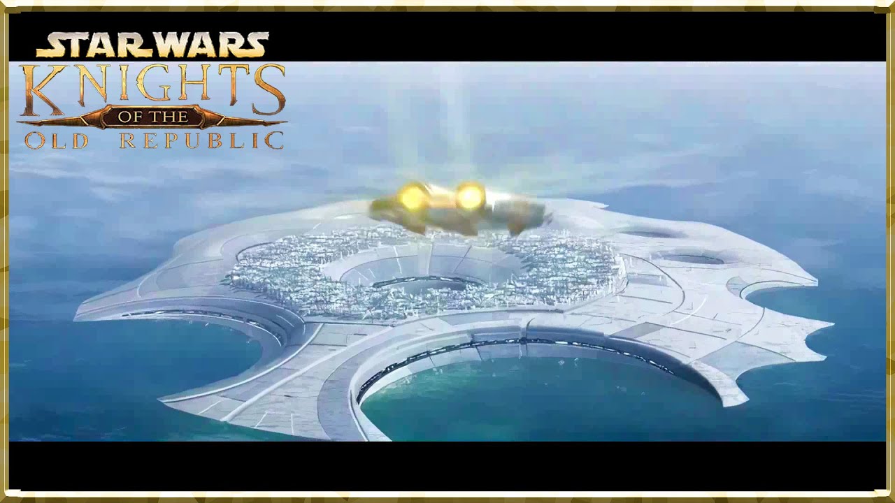 Star Wars KOTOR Landing on Manaan YouTube