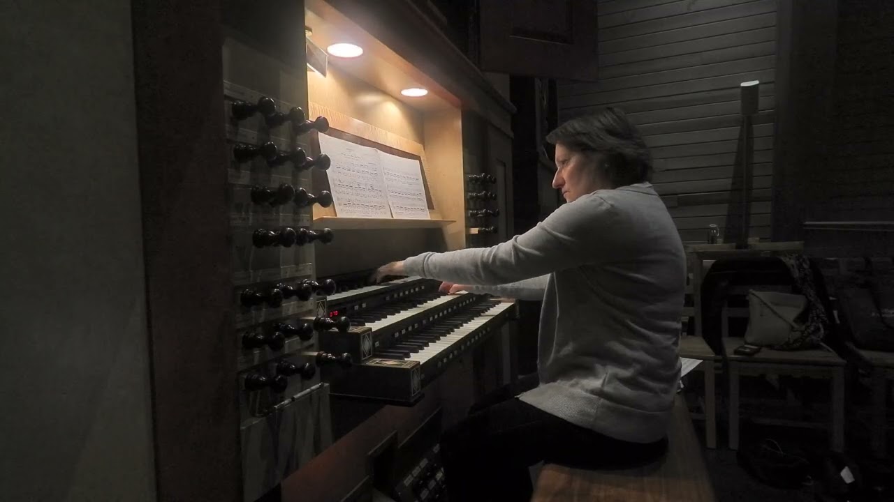 J.S. Bach. Ich ruf' zu dir, Herr Jesu Christ. BWV 639. St. Michaels Episcopal Church, Bon Air, VA.