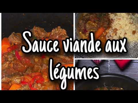 Vidéo: Comment Faire Une Sauce à La Viande Avec Des Légumes