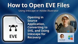 How to Open EVE Files (Embedded Vector Editor Diagram)