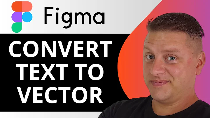 How to Convert Text to Vector in Figma | Figma Tutorial 2025