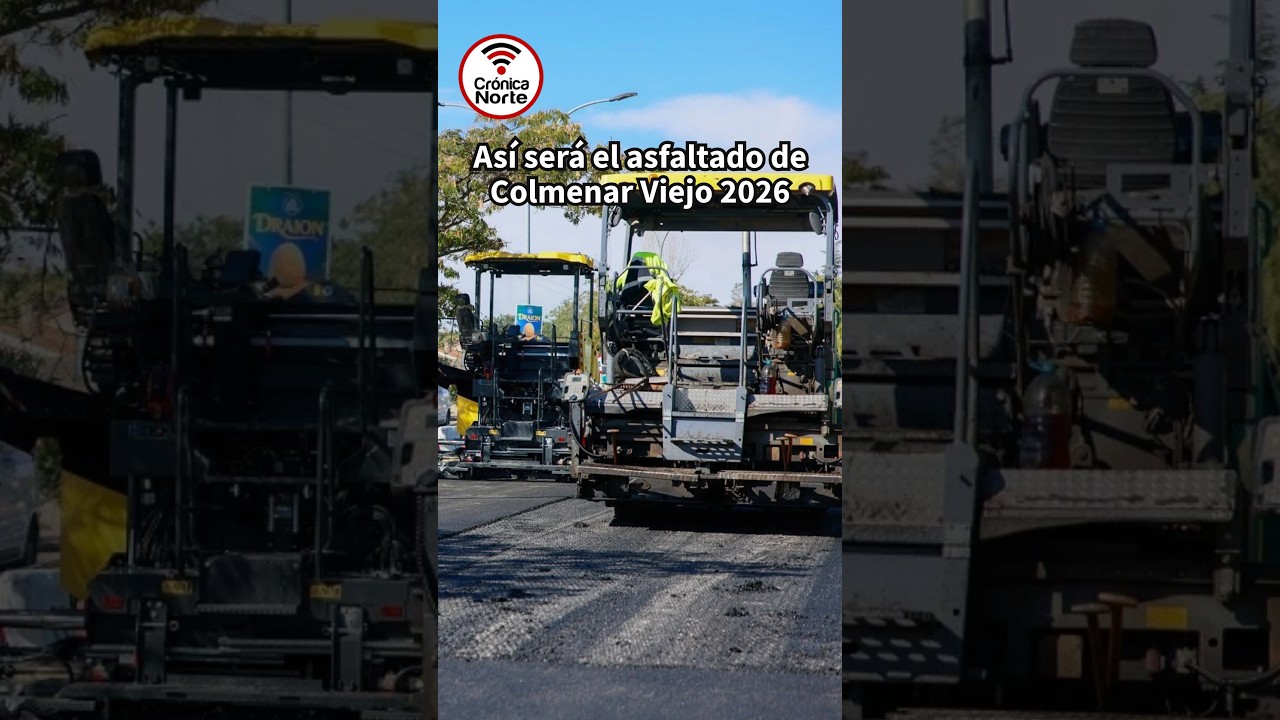 🚧🛣️ Colmenar Viejo ejecuta la mayor ‘Operación Asfalto’ de su historia