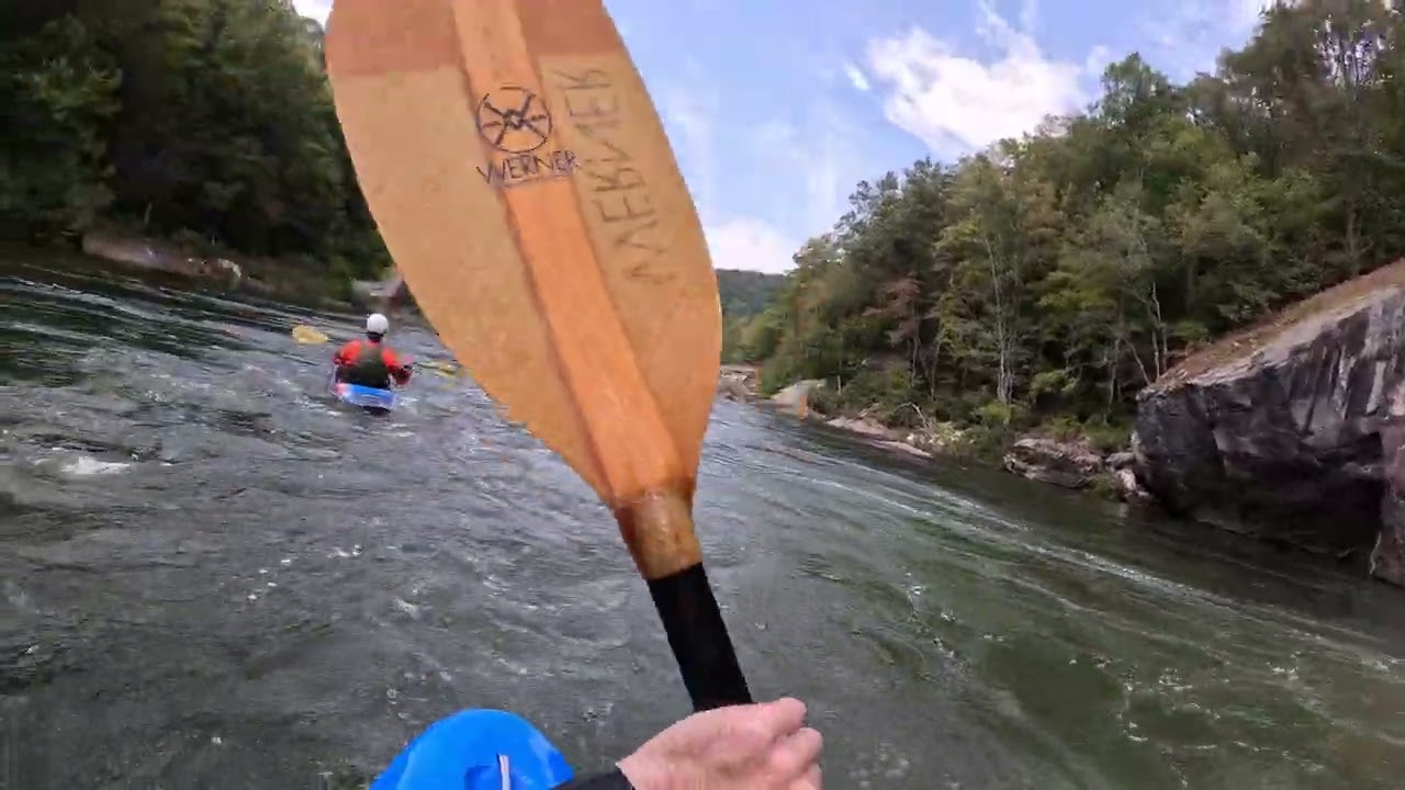 Lost Paddle Rapid, Gauley River, WV.  3rd and 4th drops