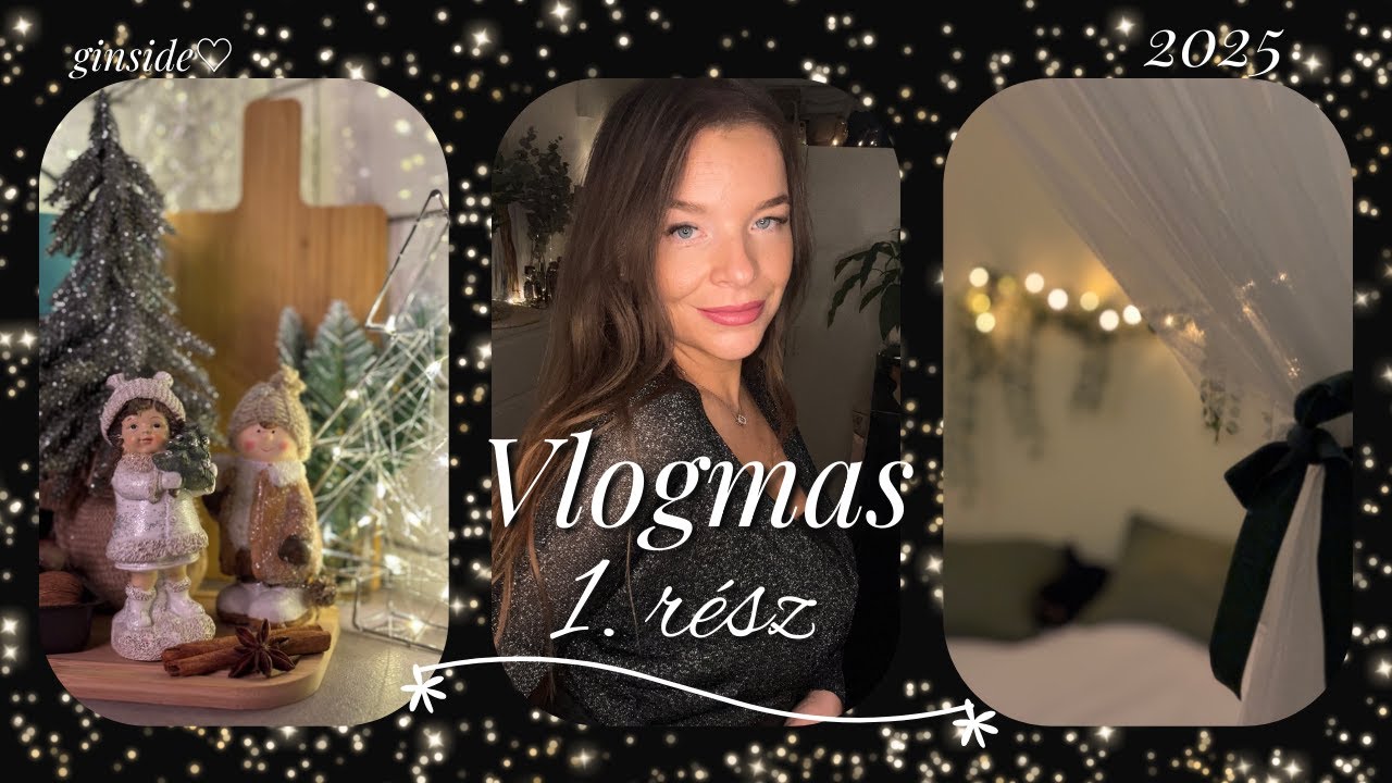 ☆ VLOGMAS #1 I rendezzük be együtt az hálókuckómat ♡ I IKEA ·  fények · hangolódás I