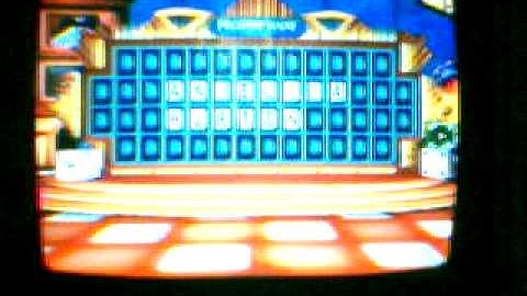 Wheel of fortune PS2 run Game 2 (Part 2)