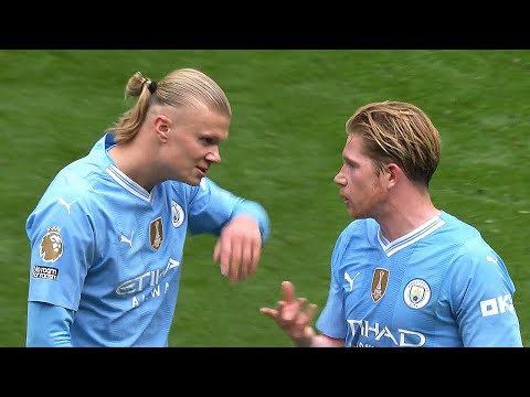 When De Bruyne & Haaland CONNECT!