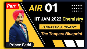 AIR 1 IIT JAM  Chemistry 2021 Topper Interview | IIT JAM Prince Sethi Interview | Realistic Gyan