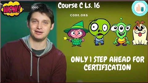 Code.org Course C Lesson no.16  Chase Game with Events