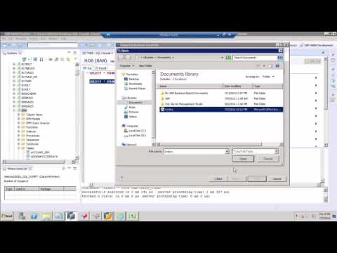 SAP HANA - Data Load