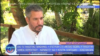 Συνέντευξη στο Χαμογέλα και Παλι : Για Μαζωνάκη - Σκορδά - Στούντιο 4 - Μαλέσκου - Κοκλώνη 30/9/26