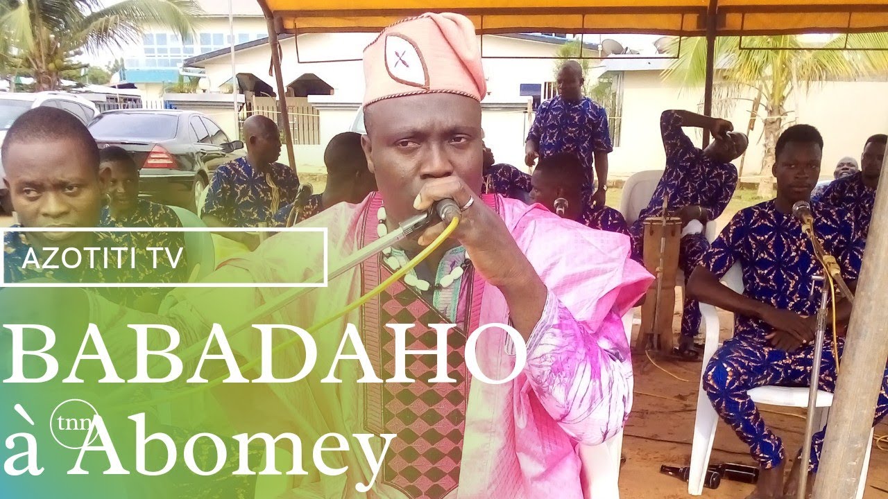 BABA DAHO en live Spectacle à Abomey chez Rodolphe HOUNKANRIN