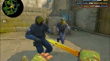 AFK TO #3K KNIFE ROUND #FACEIT #CSGO