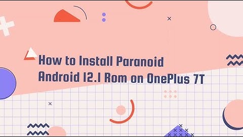 How To Install Official Paranoid Sapphire Beta 2 On OnePlus 7T & 7T Pro | Android 12 | Stable Rom 🔥