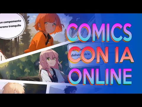 Como hacer comics Con Inteligencia artificial Online Gratis Actualizado.