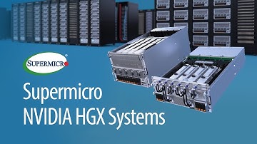Supermicro NVIDIA HGX H100/H200 8-GPU Systems