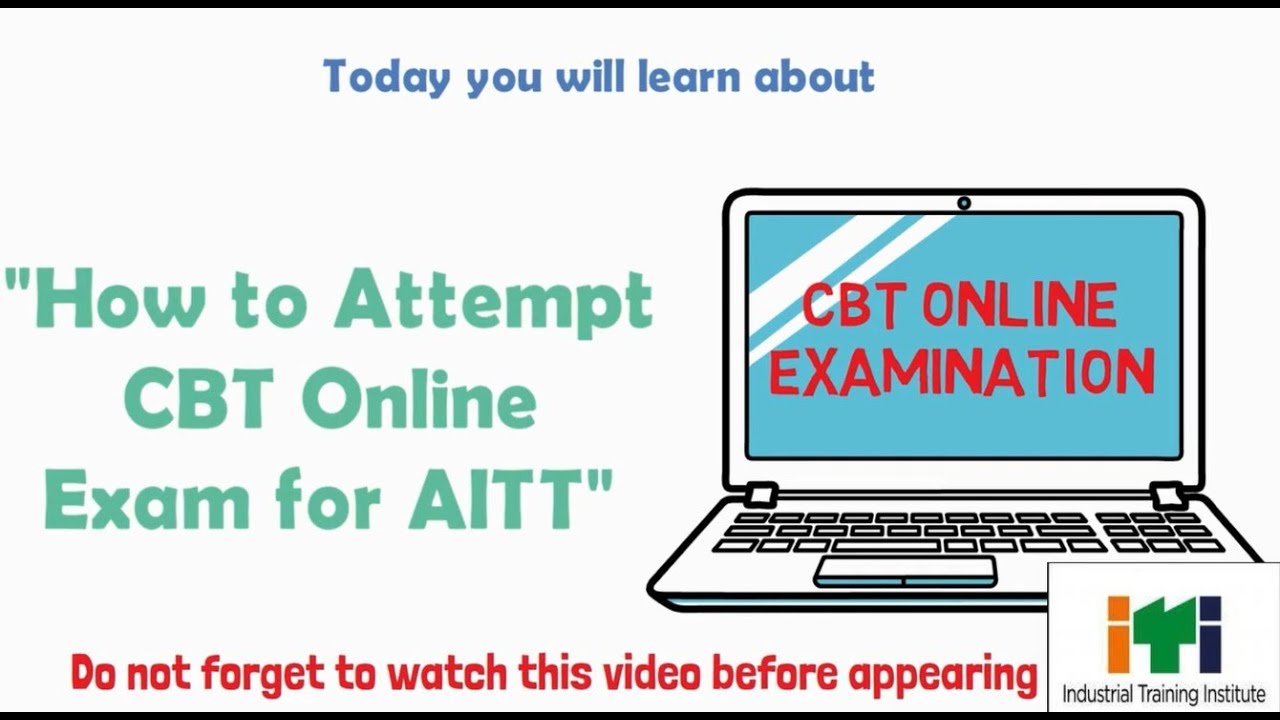 How to Attempt AITT CBT Online Exam | Step-by-Step Guide for ITI Students