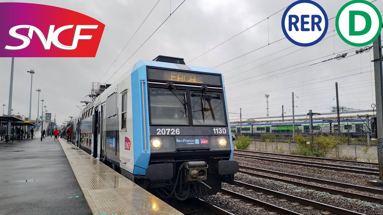 (RER D) Z20500 iDFM /Transilien -Stade de France - YouTube