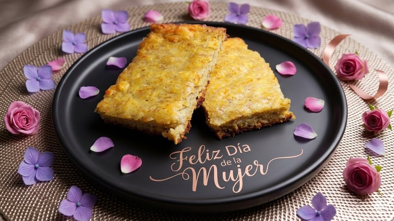 Receta de la abuela: Torta de Maduro 🍰 Especial Día de la Mujer ❤️