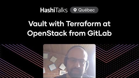 [French] Vault with Terraform at OpenStack from GitLab