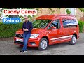 Reimo vw caddy camp  voiture du quotidien et minivan de loisirs