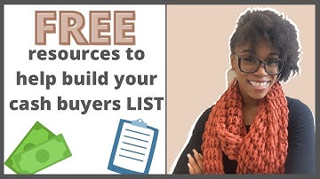 5 free resources to help build your cash buyers list FAST | (WATCH THIS)