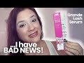Before you try grande lash serum watch this my 7 day review  grande cosmetics lawsuit