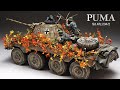 PUMA - Part 2 - 1/35 MiniArt - Tank Model - [ Painting - weathering ]