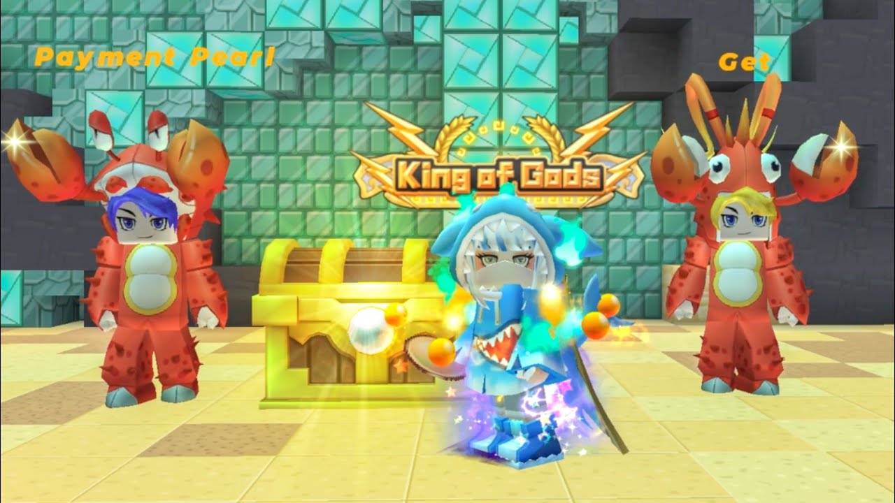 New KING of GODS Title & Underwater World! Skyblock