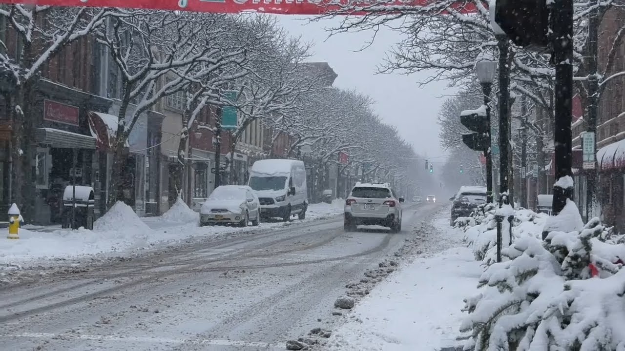 First nor’easter of the season hits New York’s Southern Tier