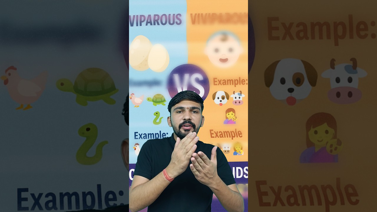 Oviparous vs Viviparous Animals – Clear in 60 Seconds" 