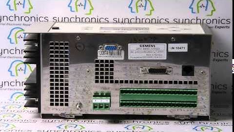 Siemens - SICLOCK TM 2XV 9450-1AR23 Repaired at Synchronics Electronics Pvt. Ltd.