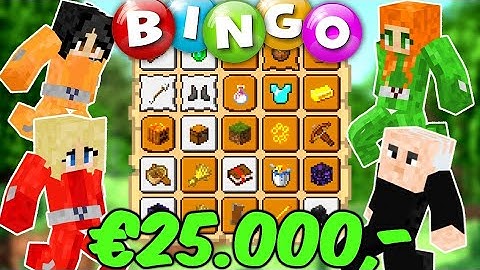 XXXXXL BINGO - €25.000,- EURO MINECRAFT TOERNOOI - met JoostSpeeltSpellen, Jeremy Frieser & Djuncan