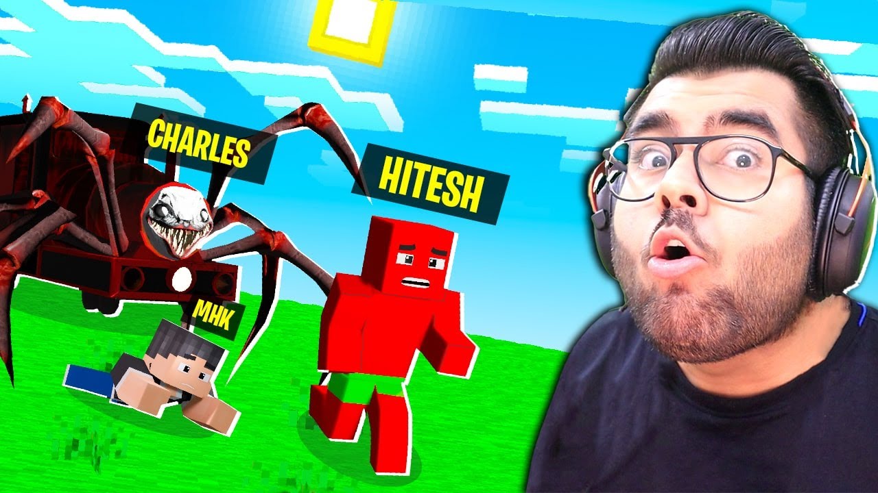 CHO CHO CHARLES in MINECRAFT | Hitesh KS