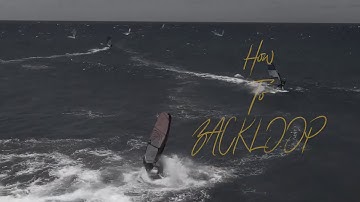 How to : Backloop with | Ricardo Campello ( windsurfing)