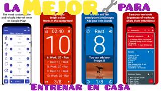 La mejor aplicación para entrenar en casa: Tabata Timer screenshot 5