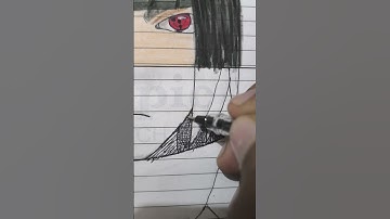 Sasuke Uchiha in 4 different styles✨✨. (part-4) #sasuke #art #trending #shorts