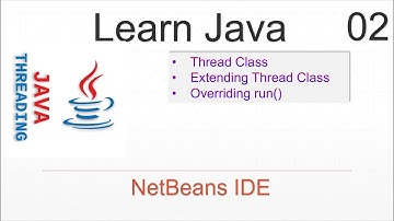 Create Thread by Extending Thread Class | Java Threads Tutorial #02