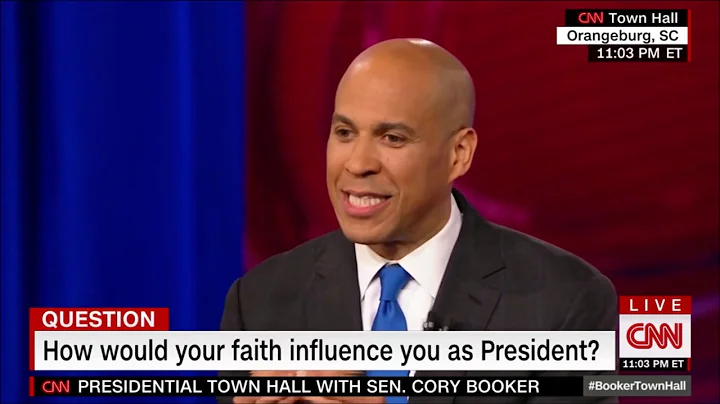 Cory Booker Talks About His Christian Faith, Quote...