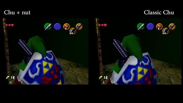 Comparison for Shadow BK Skip Chu + Nut Vs single Chu