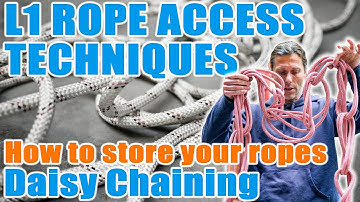 How To Dry Your Ropes - Daisy Chaining
