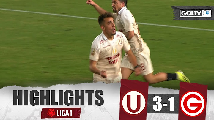 LA U DA VUELTA EL PARTIDO | Universitario 3 - 1 Deportivo Garcilaso | GOLES | Liga 1 Perú