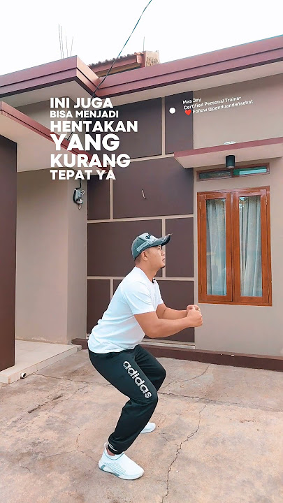 Agar lutut tidak sakit saat squat @panduandietsehatofficial #short